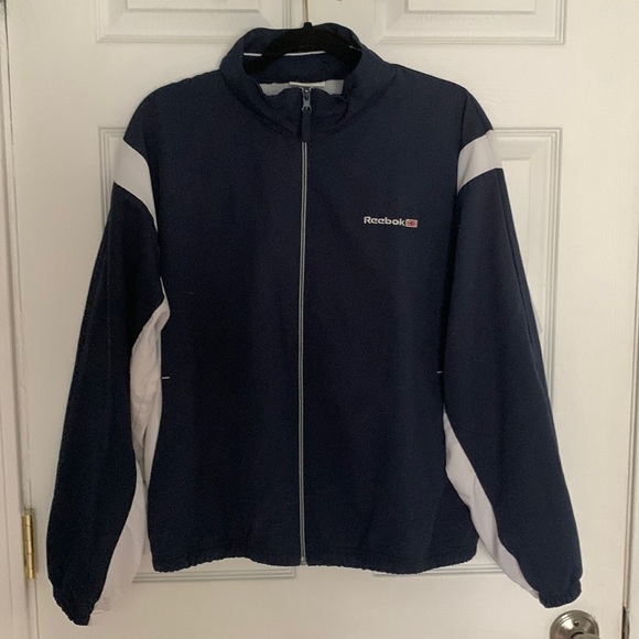 Vintage Reebok Classic Windbreaker with UK Flag Size L - Picture 1 of 10